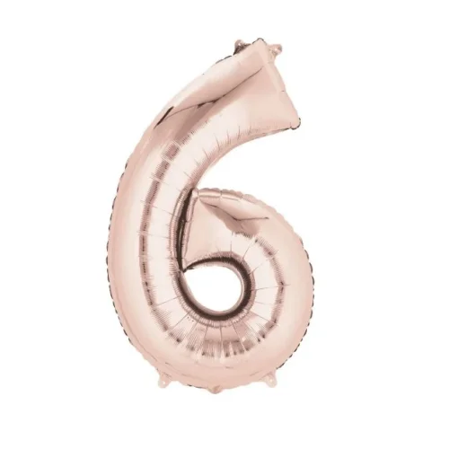 Balon folie cifra 6, 100 cm