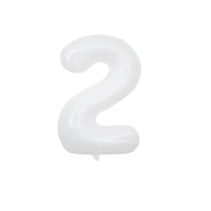 Balon folie cifra 2, 100 cm