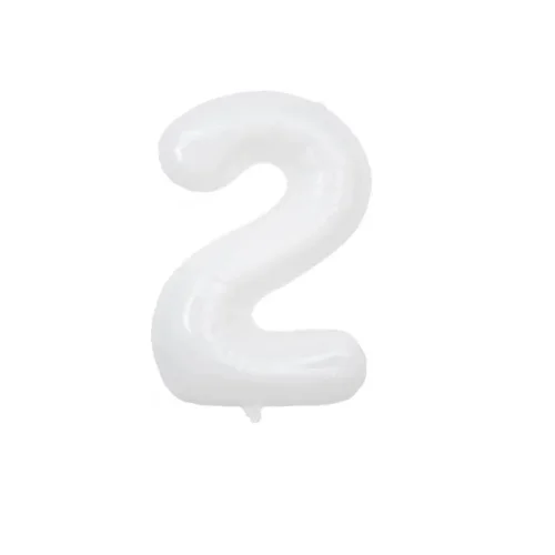 Balon folie cifra 2, 100 cm