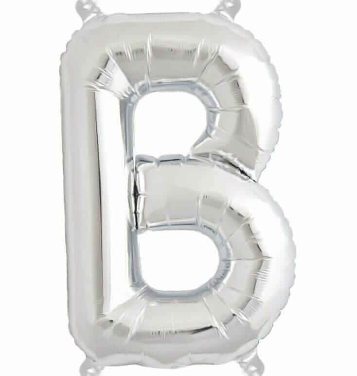 Balon folie litera B, 40 cm