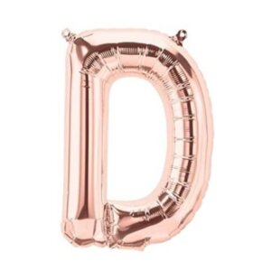 Balon folie litera D, 40 cm