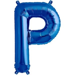 Balon folie litera P, 40 cm