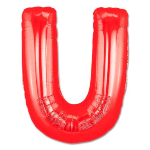 Balon folie litera U, 40 cm