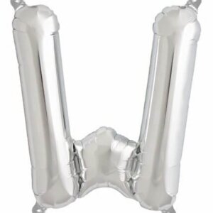 Balon folie litera W, 40 cm
