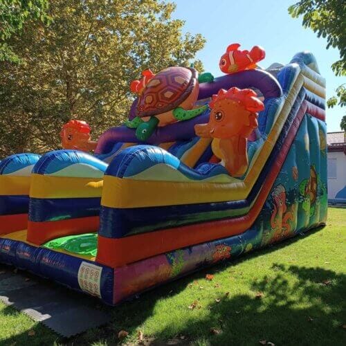 Toboganul gonflabil Nemo – Aventură subacvatică pentru exploratori curajoși! 🐠🌊