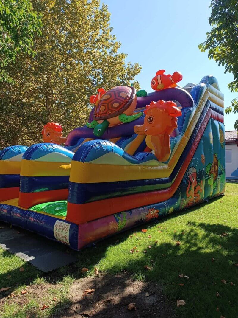 Toboganul gonflabil Nemo – Aventură subacvatică pentru exploratori curajoși! 🐠🌊