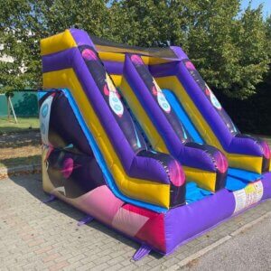 Toboganul gonflabil Space Mini – Aventură printre stele, oriunde vrei! 🌙🚀