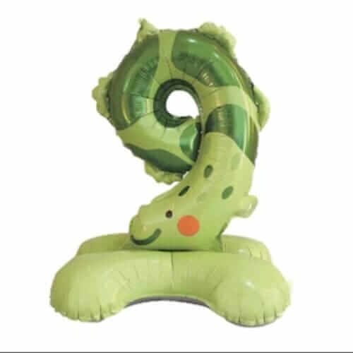 Cifra 1 animal print crocodil wow shop Balon folie cifra 9 imprimeuri animale