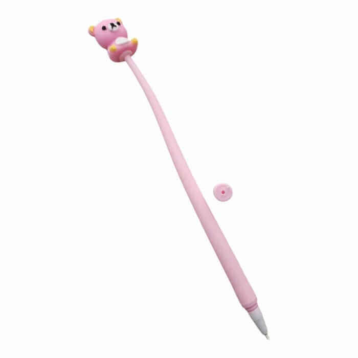 Pix din silicon Roz Wow Shop Pix din Silicon, Roz, Ursuleț