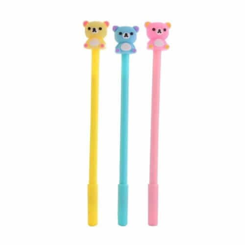 Set 3 Pixuri din Silicon, Ursuleț