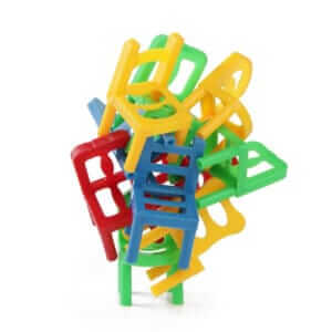 joc scaune WOW Shop 1 Joc de constructie - Scaune in balans, Multicolor