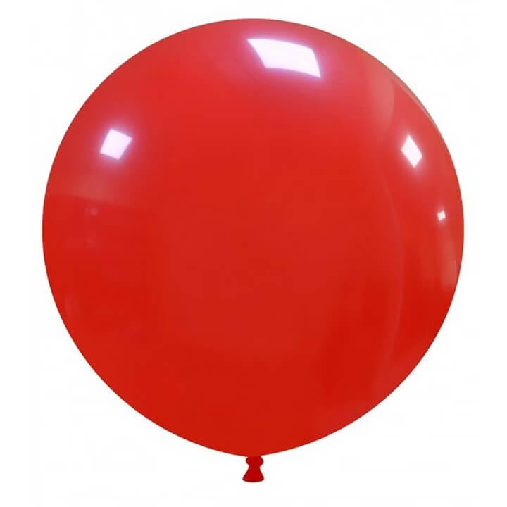 Jumbo rosu wow shop Balon jumbo rosu, latex, 90 cm
