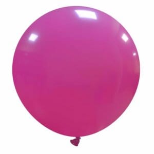 Balon jumbo roz fuxia, latex, 90 cm