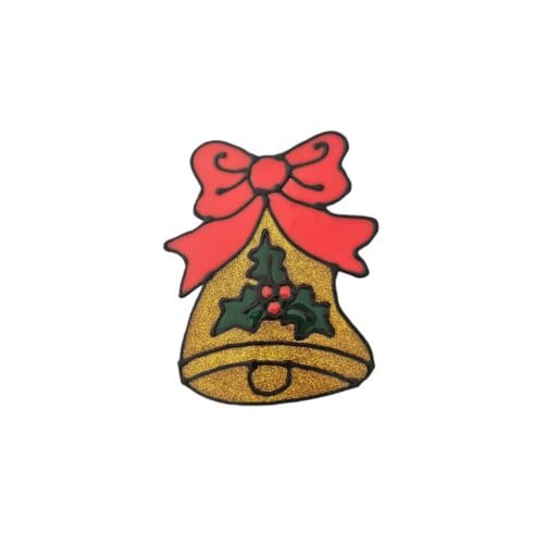 Sticker pentru fereastra, imagini de Craciun, Clopotel