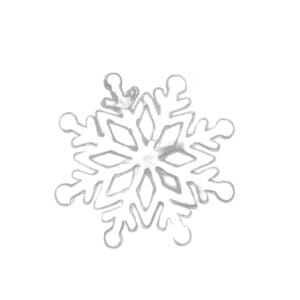 Sticker pentru fereastra, imagini de Craciun, Fulg