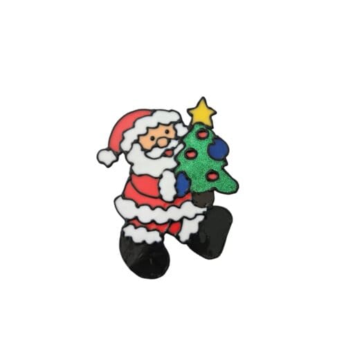 Sticker pentru fereastra, imagini de Craciun, Brad