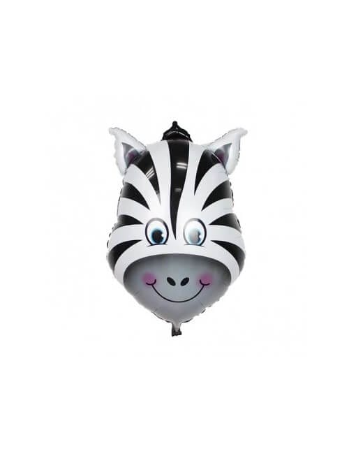 ANIMALE ZEBRA Balon folie Zebra, 30 cm