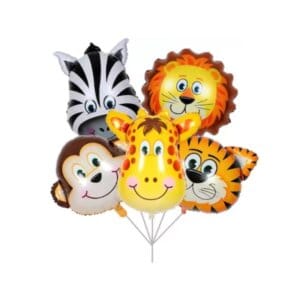 ANIMALE set 5 Set 5 baloane cu animale