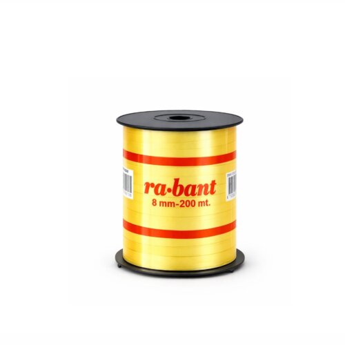 Rafie galbena  pentru Baloane si Decoratiuni, rabant