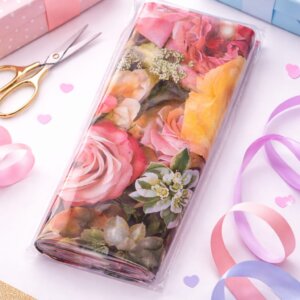 Hartie pentru Impachetat Cadouri 100 x 70 cm, Coala flori roz